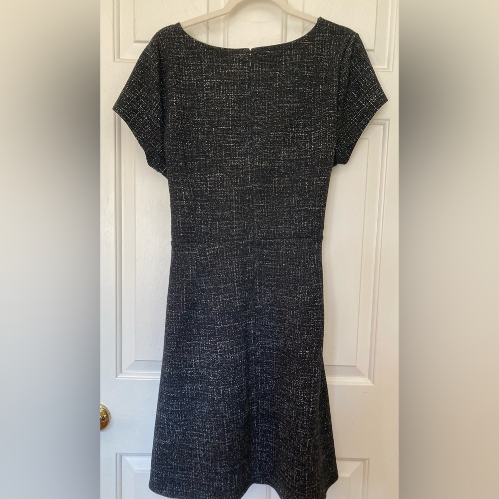 LOFT Black Belted Dress - Picture 7 of 11